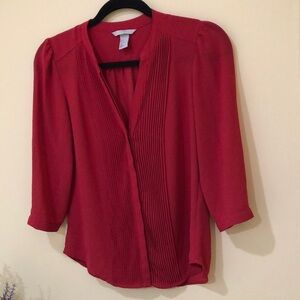 Elegant Chiffon 3/4 Sleeve Women’s classic Blouse | Women’s Business top Size 2